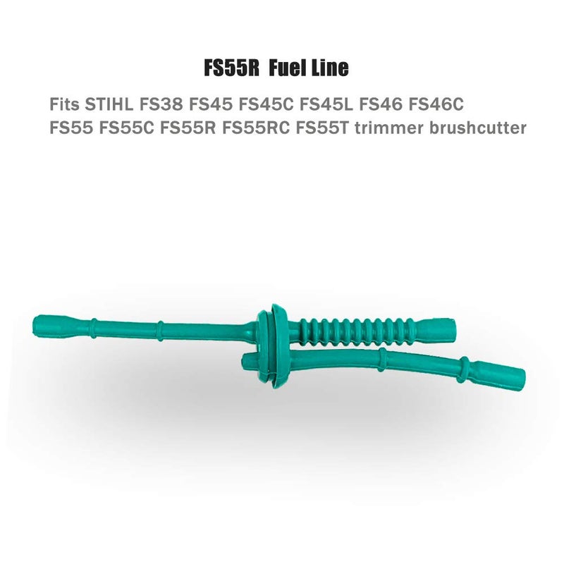 Ferilter FS55R Air Filter Fuel Line Primer Bulb Tune Up Kit for STIHL FS55 FS38 FS45 FS46 KM55 HL45 MM55 String Trimmer Weed Eater - Image 3